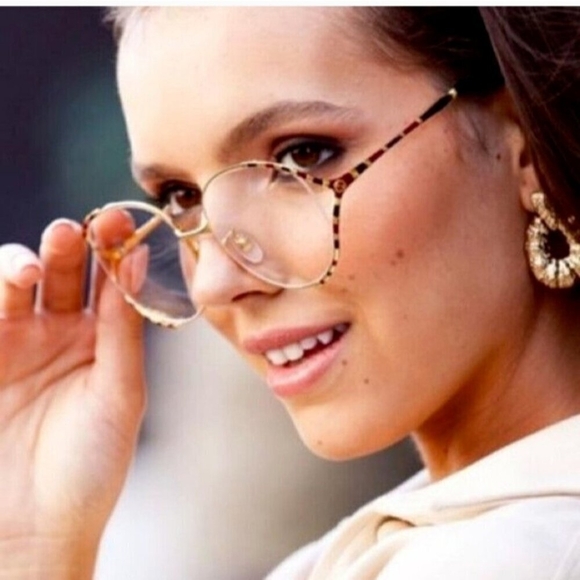 GUCCI Demo Round Ladies Eyeglasses GG0596OA 003 58 - Picture 4 of 12